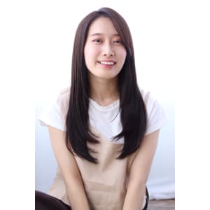 美髪レイヤーストレート＊marche田嶋