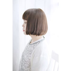 20代30代40代　気分アガる絶妙ベーシックボブ【守山】