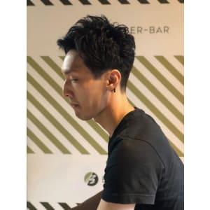 大人のパーマスタイル【BARBER-BAR】