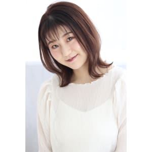 【lagoon】大人かわいい耳かけミディボブ