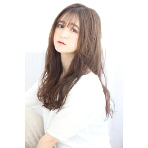 【lagoon 田辺佳菜】ふんわり前髪×柔らか毛先パーマ