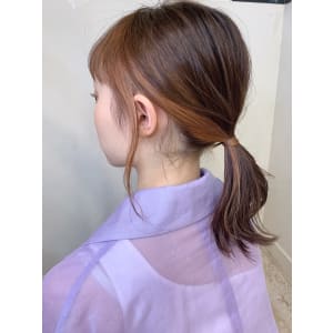 【山田】アレンジしてもかわいいインナーカラーミディy157