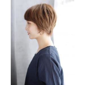 ふんわりナチュラルショートスタイル