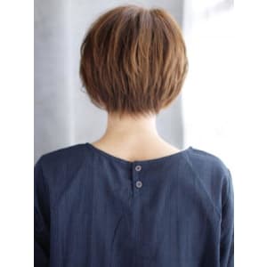 ふんわりナチュラルショートスタイル