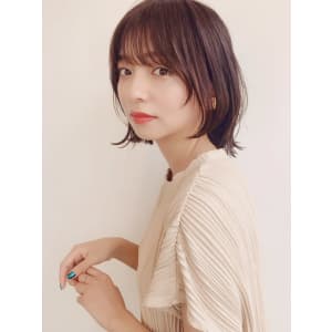 ソフトウルフレイヤーボブミディ