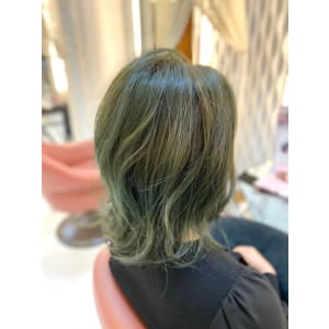 【QUALIS】レディース/カラーリング/アッシュグリーン - QUALIS 上板橋店【クオリスカミイタバシテン】掲載中