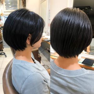 耳掛けショート 丸みボブ 簡単スタイリング - Neolive aim 横浜店【ネオリーブアイムヨコハマテン】掲載中