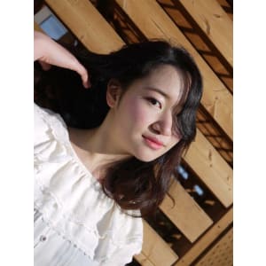 暗髪×ゆるふわ