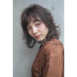 レイヤーミディ/パーマ/髪質改善/白髪染め/川越/川越駅