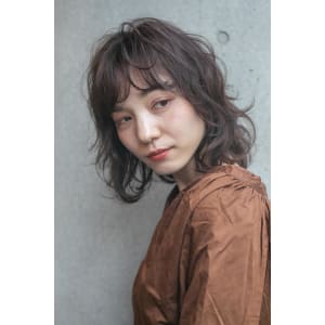 レイヤーミディ/パーマ/髪質改善/白髪染め/川越/川越駅