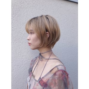 【CCCCCCC/鈴木孝治】透け感ハイトーンショート◎