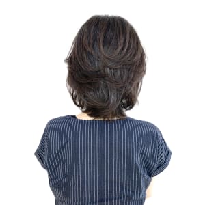 [QUALIS]レイヤー/内巻き/ワンカール/黒髪レイヤー