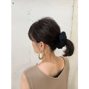 アッシュブルーカラー