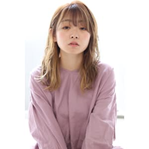 ≪valentine 近藤≫ナチュラルシースルーバング