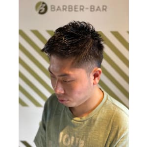 大人のパーマスタイル【BARBER-BAR】