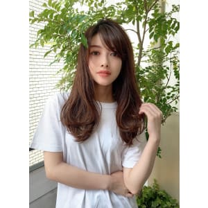 【重山】30,40代ナチュラルカールAラインロング♪