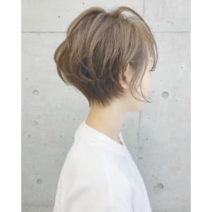 【大人気】小顔ショート