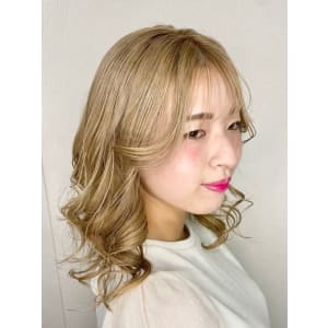 外国人風カラー（セミロング） - Beauty Salon JYACK【ビューティーサロンジャック】掲載中