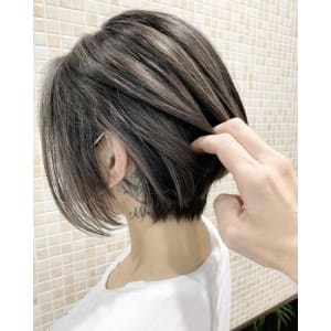 ★Short bob × ハイライトデザイン★
