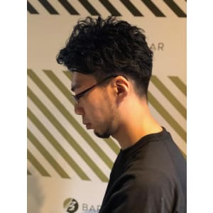 大人のパーマスタイル【BARBER-BAR】