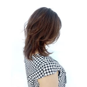 《QUALIS》20代30代ひし型小顔ハイレイヤーウルフ