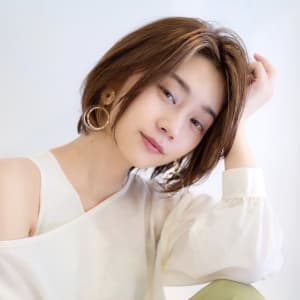 《中目黒サロンe's》大人ゆとり感ある長めショート【佐久間】