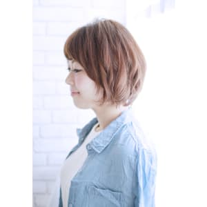 20代30代40代　シンプルリッチで大人ボブ【守山】