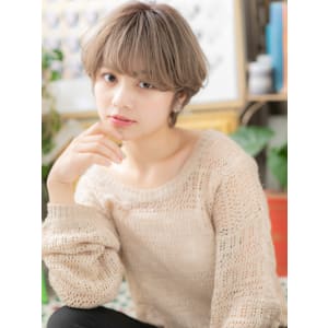 外国人風シアーベージュ小顔マッシュウルフ　ホワイトベージュ - COVER HAIR & SPA bliss【カバーヘア アンド スパ ブリス】浦和/浦和西口店【カバー ヘア アンド スパ ブリス ウラワ ウラワニシグチテン】掲載中