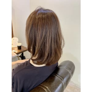 【重山】お客様ナチュラルセミディスタイル♪