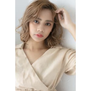 タンバルモリオルチャンヘア外国人風カラーハイトーングレージュ