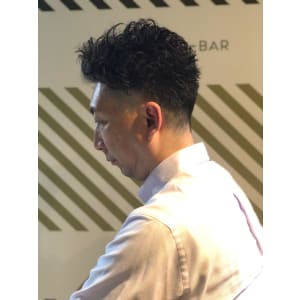 大人のパーマスタイル【BARBER-BAR】