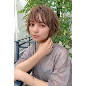 【重山】ナチュラルカール小顔ショート♪