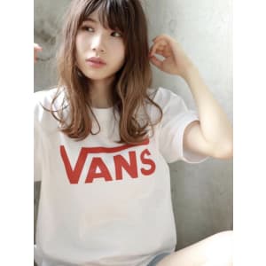 ゆるっとかわいいミディアムウェーブ