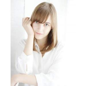 ナチュラルワンカールストレート