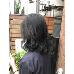 朝楽ちんパーマ