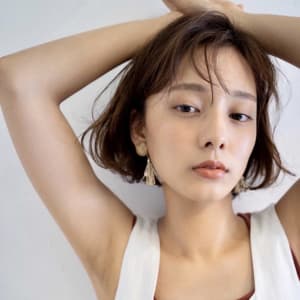 《中目黒サロンe's》大人のゆるっとニュアンスボブ【佐久間】