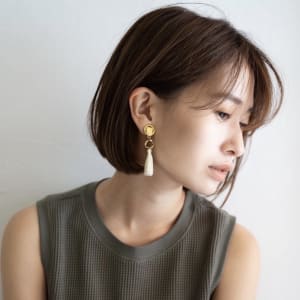 《中目黒サロンe's》横顔の美しいフォルム◎ボブ【佐久間】