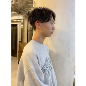 ニュアンスカールナチュラルセンターパート 