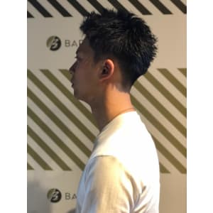大人のシンプルショート【BARBER-BAR】