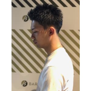 大人のシンプルショート【BARBER-BAR】