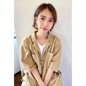 切りっぱなしパーマボブ【s41】