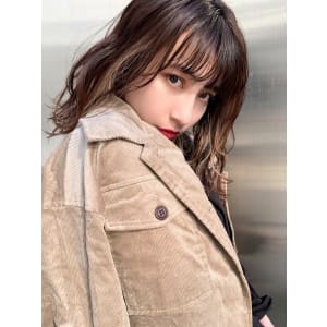 【山田】インナーウェーブボブディアッシュグレージュy175