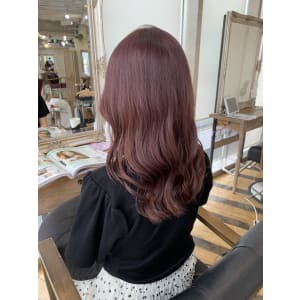 ダークピンクヘアカラーsh10