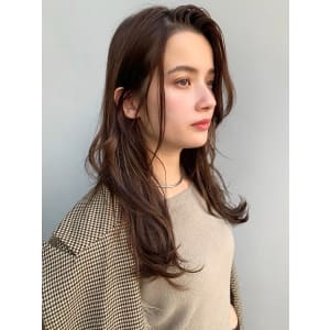 【山田】小顔ゆるふわパーマ外ハネロングy177