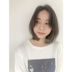 【池袋Euphoria/三田】長めバングのワンカールミディ