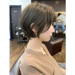大人綺麗なショートボブ