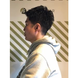 大人の刈り上げスタイル【BARBER-BAR】