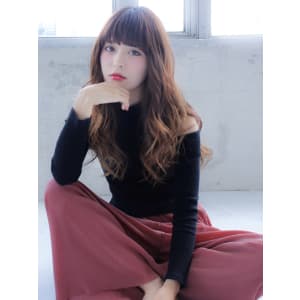 重めバング ふわミディ トリートメント