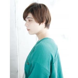 大人ふんわりショートスタイル