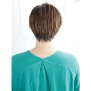 大人ふんわりショートスタイル